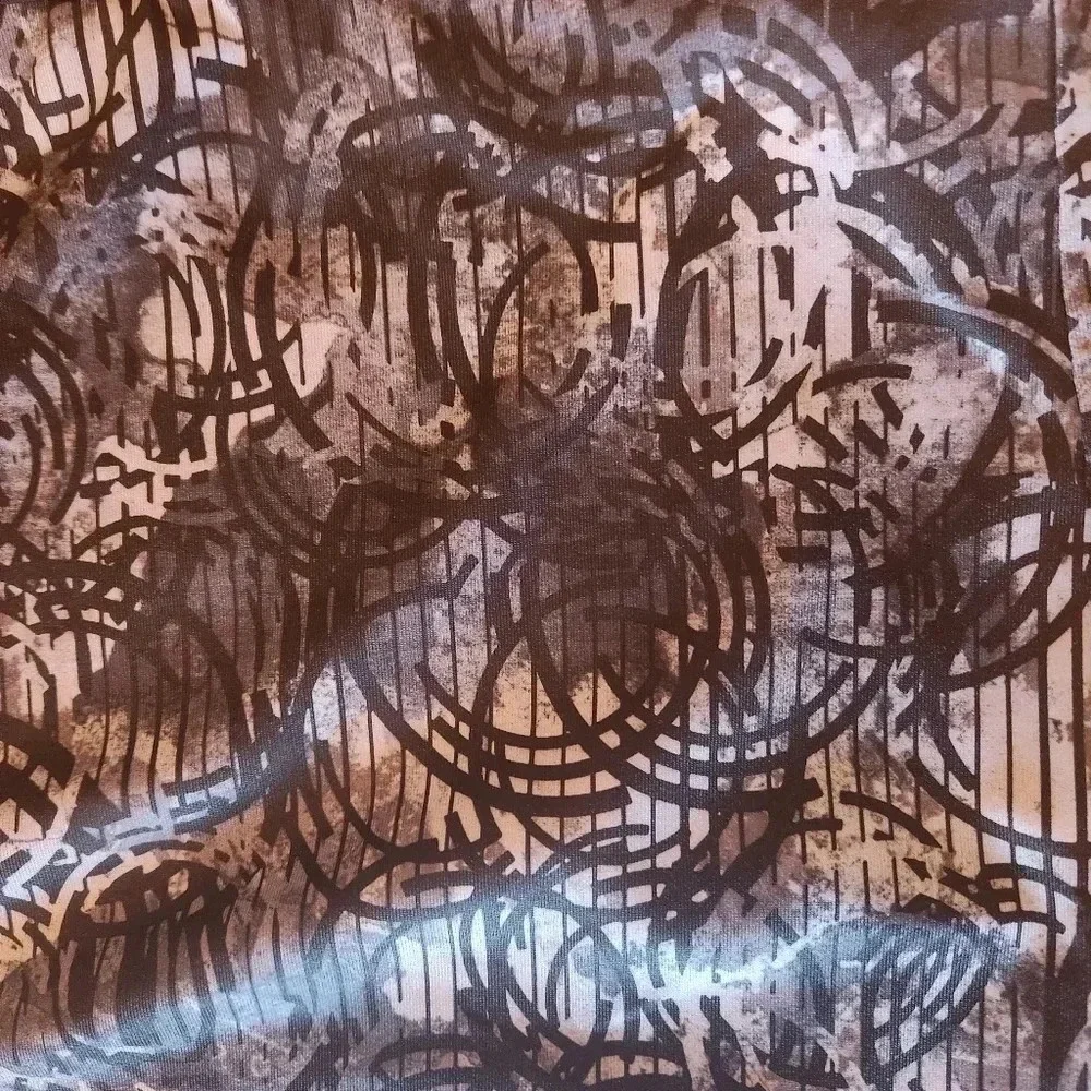 Champion purple and black patterned strappy back athletic top Size S/P